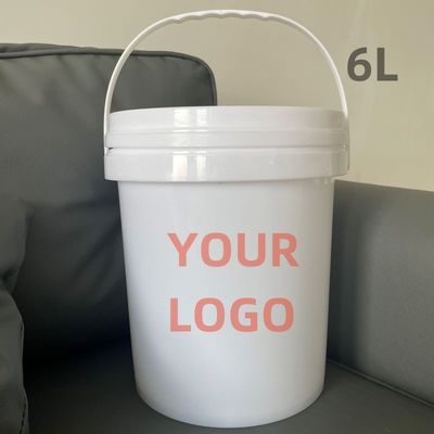 ポリプロピレン オーダーメイド ロゴ プリント プラスチック バケツ 4L 5L 6L 8L