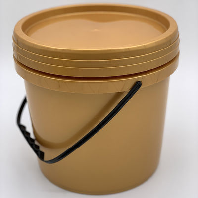 食品 グレード の スプート 蓋 と 先進 的 な 印刷 技術 を 備えた 5 ガロン の プラスチック 桶