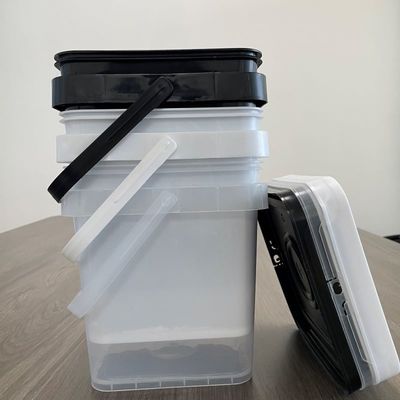 GAP/ISO/FDA 認証された赤方形の氷容器