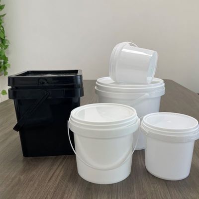 ポリプロピレン オーダーメイド バン 3L 4L 5L 8L 10L コンテナ 蓋付きプラスチックバケツ