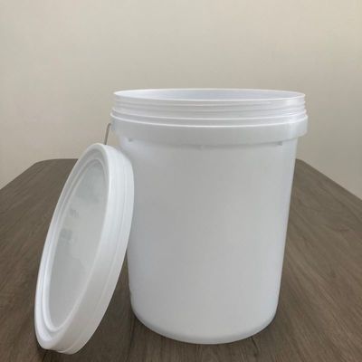 簡単に 開ける 5 ガロン の プラスチック 桶 と 螺旋 蓋 と ハンドル の アクセサリー