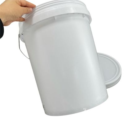 簡単に 開ける 5 ガロン の プラスチック 桶 と 螺旋 蓋 と ハンドル の アクセサリー