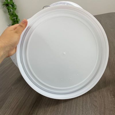 簡単に 開ける 5 ガロン の プラスチック 桶 と 螺旋 蓋 と ハンドル の アクセサリー