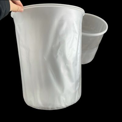 1.0-2.5mm 厚さ 20Lバケツのための使い捨てバケツライナー 黄色アンチステティックプラスチック