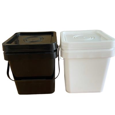 印刷 シルクスクリーン 1 ガロン 方形 プラスチックバケツ 4 リッター パーソナライズ YES 食品グレード PP