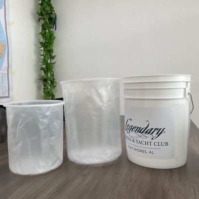 多用性のある丸いプラスチックバケツ 様々な労働条件に適し,カスタマイズ可能で耐久性
