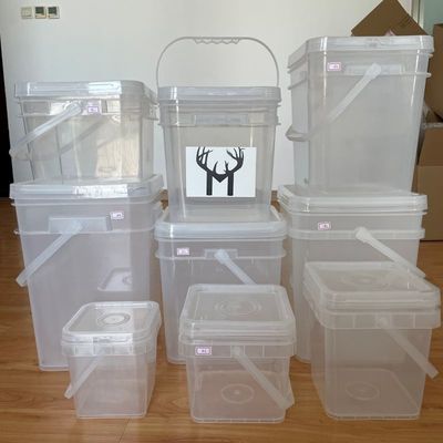 シルクスクリーン/熱転送/IML印刷 食品容器 綿菓子用のプラスチックバケツ