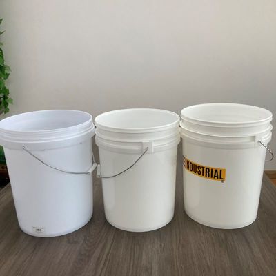 エポキシ樹脂容器 1 ガロン プリントデザインとカスタマイズされたプラスチックバケツ