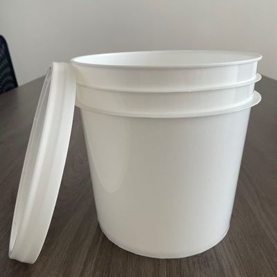 エポキシ樹脂容器 1 ガロン プリントデザインとカスタマイズされたプラスチックバケツ
