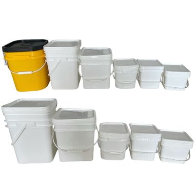 青いポリプロピレンの方角バケツ パーソナライゼーション 1L-25L プラスチックバケツ
