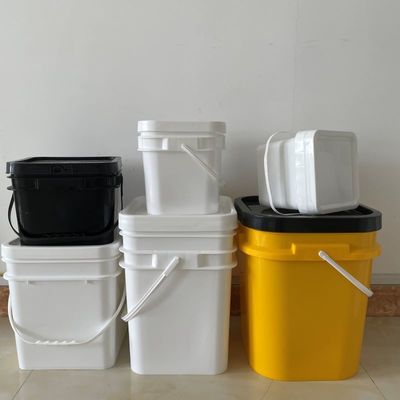 青いポリプロピレンの方角バケツ パーソナライゼーション 1L-25L プラスチックバケツ