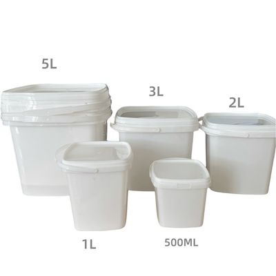 4L 5L 6L 8L 10L ハンドルと蓋付きのプラスチック方角バケツ
