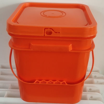 4L 5L 6L 8L 10L ハンドルと蓋付きのプラスチック方角バケツ