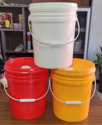 15L 18L 20L 25L HDPE 丸型プラスチック製の建築用バケツ