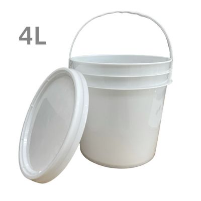 カスタムLOGO 1L 2L 3L 4L 透明容器 蓋付きプラスチックバケツ