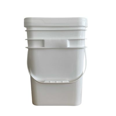3L 4L 10L PP カスタマイズされた食品グレードのカスタマイズのために蓋付きのプラスチック方角バケツ