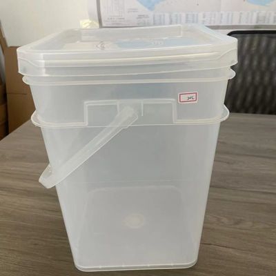 90ミリ 万用バケツ 食品用プラスチックバケツ 蓋とハンドル 青島製