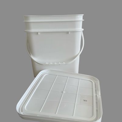 プラスチックバケツ 透明 透明 食品用 プラスチック 1〜20L 牛乳 蓋付き プラスチックバケツ