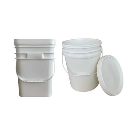 コーヒー豆のためのカスタム印刷プラスチックバケツ 丸または四角形 漏れ防止設計
