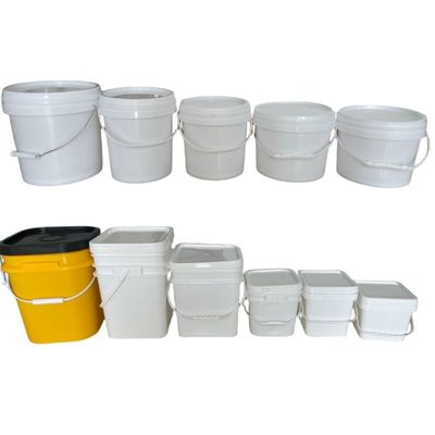 コーヒー豆のためのカスタム印刷プラスチックバケツ 丸または四角形 漏れ防止設計
