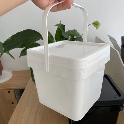 コーヒー豆のためのカスタム印刷プラスチックバケツ 丸または四角形 漏れ防止設計