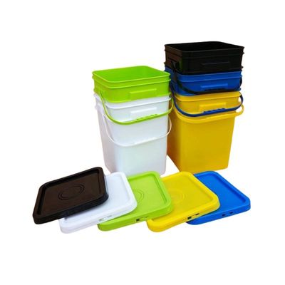 GAP/ISO/FDA 認定 4L 5L 10L 15L 16L 18L 20L 25L 食品グレードのPPプラスチックバケツ