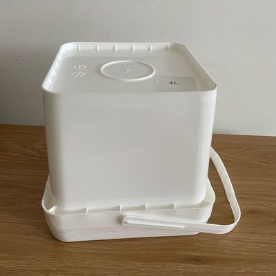 IML印刷 オーダーメイド 4 ガロン 5 ガロン 6 ガロン 透明 白い方角 バケツ バレル コンテナ プラスチック ハンドル