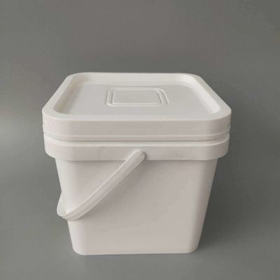 蓋付きの四角いバケツ 4L 5L 6L 8L 10L 4ガロン 水貯蔵用のプラスチックバケツ