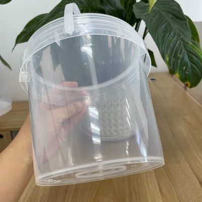 耐久性のあるプラスチックバケツ パーソナライズ パーソナライズされたデザインのPPアイスクリーム容器