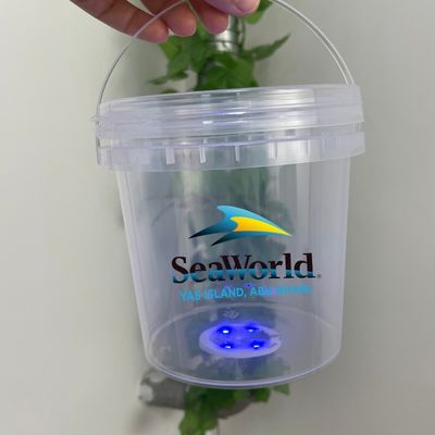 耐久性のあるプラスチックバケツ パーソナライズ パーソナライズされたデザインのPPアイスクリーム容器