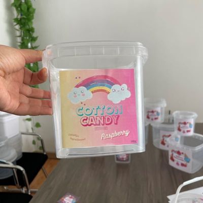 耐久性のあるプラスチックバケツ パーソナライズ パーソナライズされたデザインのPPアイスクリーム容器