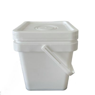 覆蓋器が多用性があり,丸いまたは四角形で認定された四角形のプラスチックバケツ