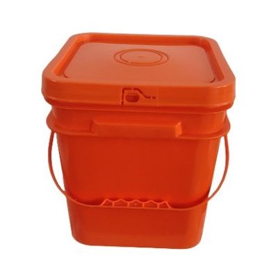 5 ガロン 6 ガロン ペイント カスタム 閉ざされた蓋の正方形のバケツとプラスチックバケツ