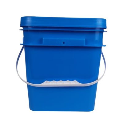 4L 5L 6L 7L 8L 10L 15L 18L 20L カバー付きプラスチックバケツ カスタムロゴ印刷