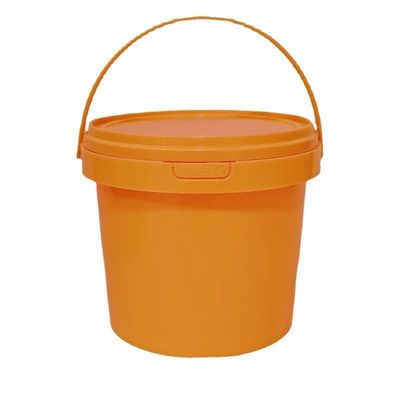 1L-10L 透明プラスチックバケツ 蓋とハンドル 多機能厚さ1.0-2.5mm
