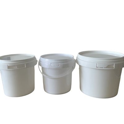 1L-10L 透明プラスチックバケツ 蓋とハンドル 多機能厚さ1.0-2.5mm
