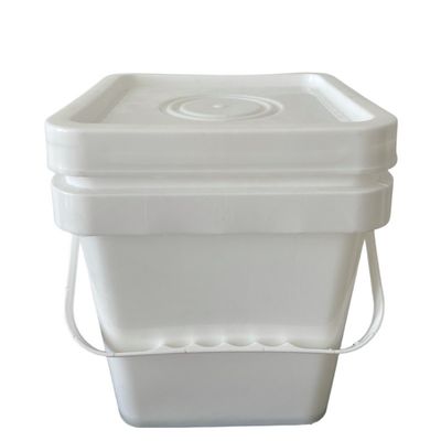 工業用用に設計された方角白色プラスチックバケツ厚さ1.0-2.5MM
