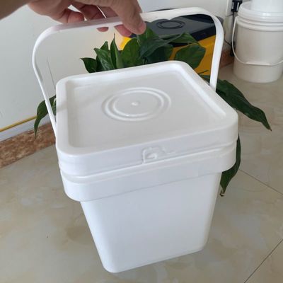 工業用用に設計された方角白色プラスチックバケツ厚さ1.0-2.5MM