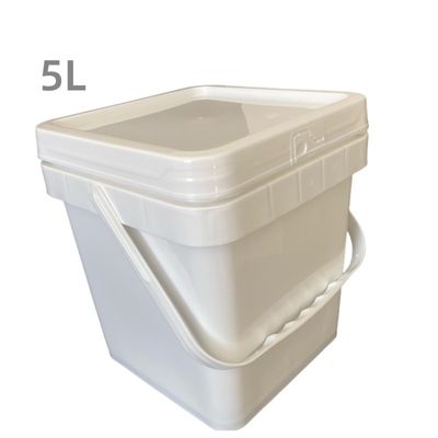 ピクルス 5L 6L 8L 10L カスタムカラーLOGOと簡単に開ける方角プラスチックバケツ