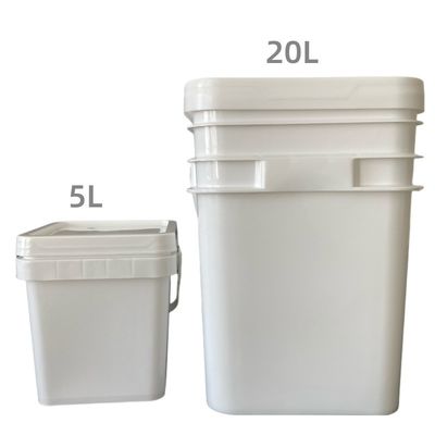 カラフルなカスタム四角容器 蓋とハンドル GAP/ISO/FDA 認定 完璧
