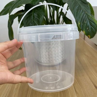 シルクスクリーン/熱伝送/IML印刷 11L ポリプロピレンバケツを蓋付きプラスチックバケツ
