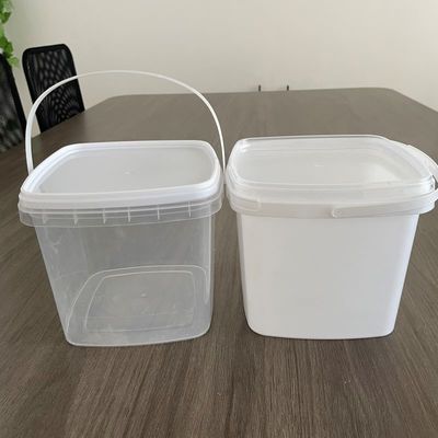 ポリプロピレンハンドル プラスチック方形のバケツ 4L 5L 6L 8L 10L 飲料輸送用