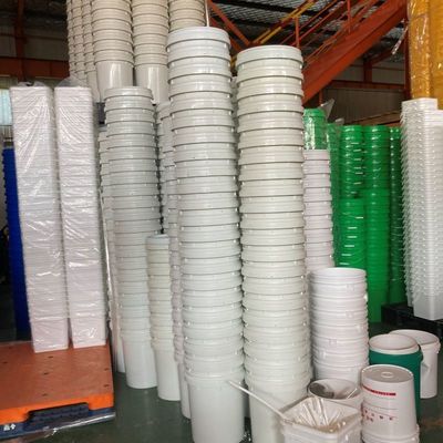 ツール 5L/8L/10L カスタム印刷 蓋付きプラスチックバケツ