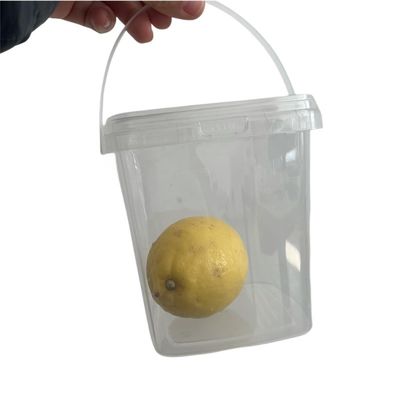 スナックパッケージング 1.0 から 2.5 mm 厚さのプラスチックバケツとカスタマイズ印刷