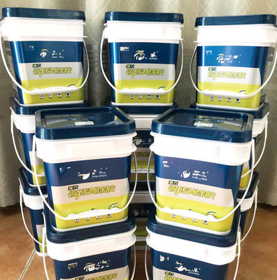 2L / 4L / 5L / 8L / 10L / 15L / 18L PPコンテナ プラスチックバケツ 5ガロン 蓋付き方角バケツ