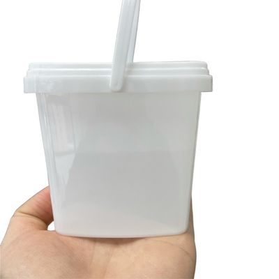 スナック収納バケツ 蓋方形 1.0〜2.5MM 厚さ 再利用可能 耐久性