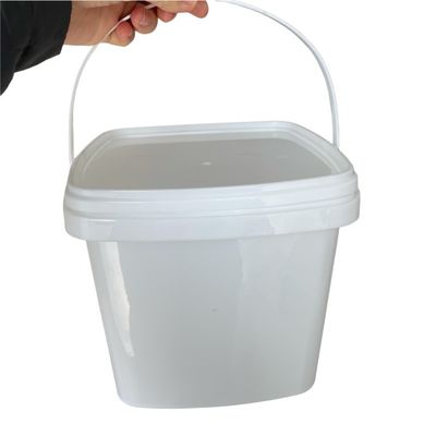 1.0から2.5MM 厚さ10L 平方 プラスチックバケツ 貯蔵容器 貯蔵用のバケツ