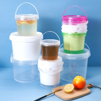 米スープとキャンディのための食品グレードのプラスチックバケツ あなたのニーズを満たすためにカスタマイズ