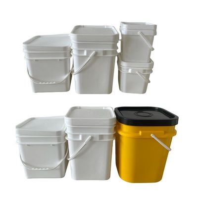 20リットルのチンのバケツ 耐久性があり再利用可能なプラスチックバケツ オーダーメイド