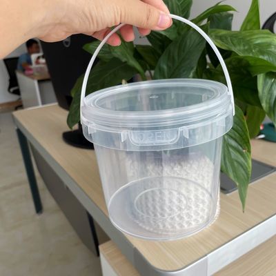 シルクスクリーン/熱伝送/IML印刷 蓋付きPPバケツ 汎用的で実用的です